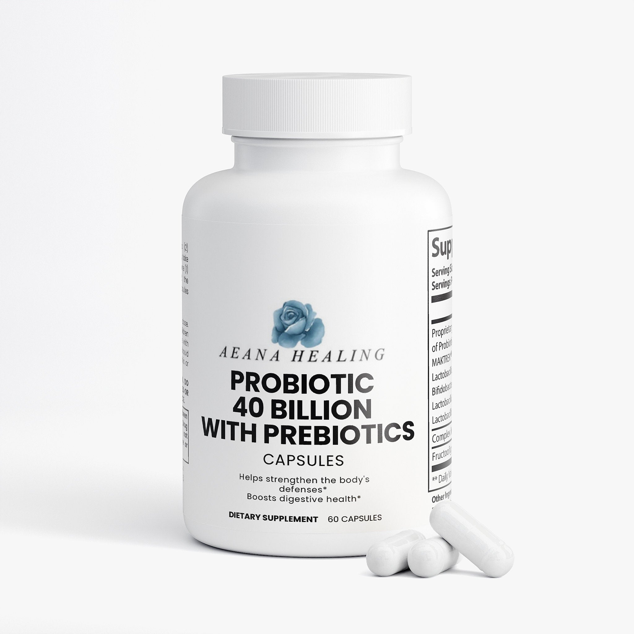 Probiotic 40 Billion with Prebiotics